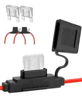 8MFH-80M RISEUVO Pack Inline Maxi Fuse Holder Awg Blade