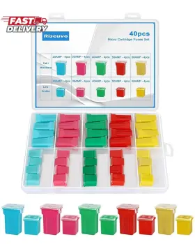 Jcase RISRUVO Riseuvo Car Cartridge Fuses Kit