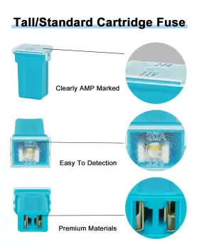 CF01 RISRUVO Riseuvo Car Cartridge Fuses Jcase Kit #3