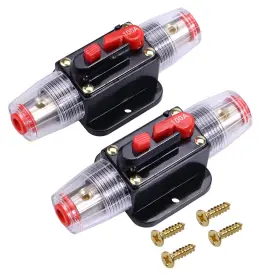 YBT001HT-CX100A-2P RKURCK Audio Inline Circuit Breaker Fuse