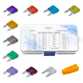 711181684476 ROAD PASSION Mini Blade Fuse Auto Car Suv Kit