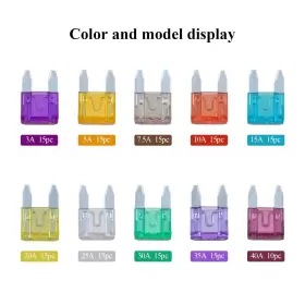763347801586 ROAD PASSION Mini Blade Fuse Auto Car Suv Kit #2