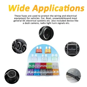 445002114165 ROADANDLORD Auto Car Standard Blade Fuse Kit #3