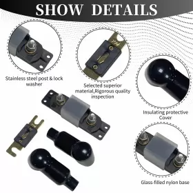 719600182220 ROCAS Fuse Holder Cover Marine Battery Amp Anl #2