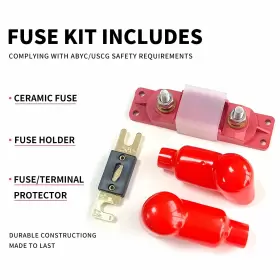 719600182237 ROCAS Fuse Holder Coverfor Marine Battery Amp #3