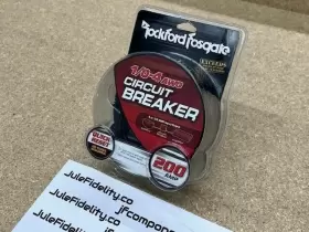 RFCB200 ROCKFORD FOSGATE Breaker Awg Platinum Amp Circuit