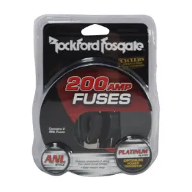 RFFA200 ROCKFORD FOSGATE Anl Fuse Protect Platinum Finish Amp