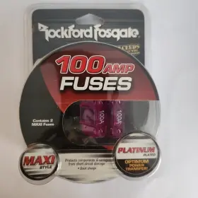 RFFM100 ROCKFORD FOSGATE Car Audio Platinum Fuse Pack Amp