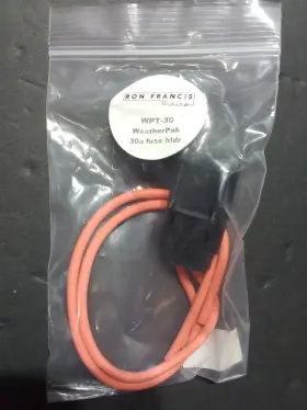 WPT-30 RON FRANCIS WIRING Weatherproof Fuse Gauge Wire Amp