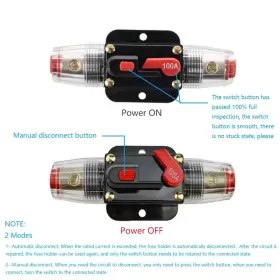 696604459957 RVCAZON Stetion Car Audio Fuse Circuit Breaker #3