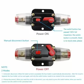 784237924673 RVCAZON Stetion Car Audio Fuse Circuit Breaker #3