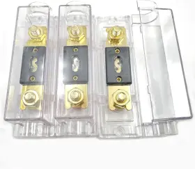 DDD384 SAUTOP Anl Fuse Holder Block Gauge Awg Car Audio Kit