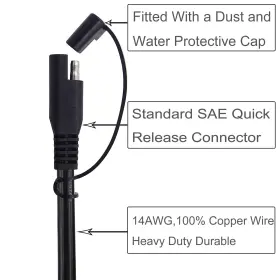 619317764552 SCCKE Ring Terminal Harness Connect Disconnect #3