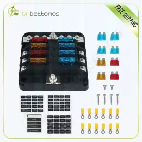 CBR16708401ESN SCITOO Auto Blade Fuse Holder Box Block Led