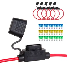 BXH1 SCOOYUCK Pack Inline Fuse Holders Gauge Awg Atc