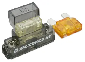 Pmfhikf SCOSCHE Line Fuse Holder Gauge Power Wire
