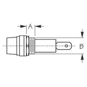 420503-1 SEA DOG Agc Round Spade Terminal Fuse Holder #2
