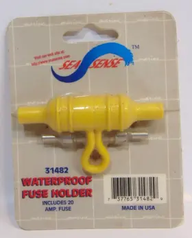 31482 SEA SENSE MARINE Line Fuse Holder Waterproof Up Amp