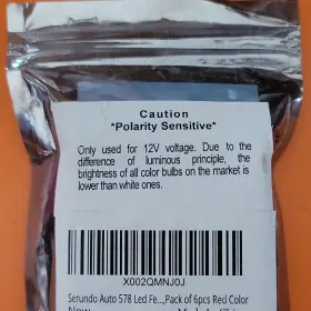 X002QMNJ0J SERUNDO Auto Led Polarity Sensitive Fuse Pack