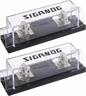 762917290195 SIGANDG Fuse Holder Gauge Block Car Audio Amp