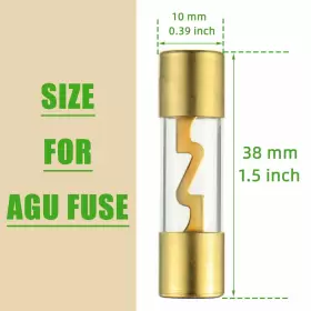 762917293417 SIGANDG Agu Fuse Glass Car Audio Auto Marine #2