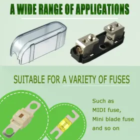 762917293578 SIGANDG Mini Anl Fuse Holder Midi Auto Inline #3
