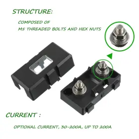 762917310978 SIGANDG Midi Fuse Holder High Screw #3