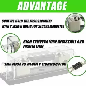 791162194040 SIGANDG Gauge Awg Inline Anl Fuse Holder Amp #2
