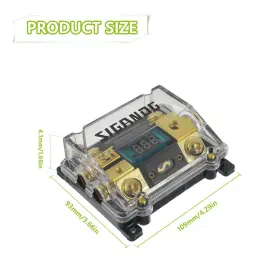 791162827177 SIGANDG Car Audio Digital Led Voltage Display #2