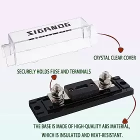 SGD-2P-AFH-200A SIGANDG Anl Fuse Holder Gauge Block Car #3