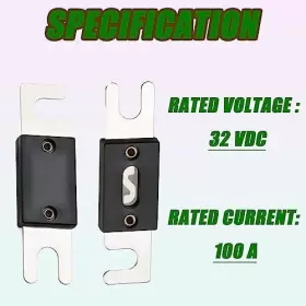 SGD-ANL-100A SIGANDG Fuses Car Audio Video Pack Amp #2