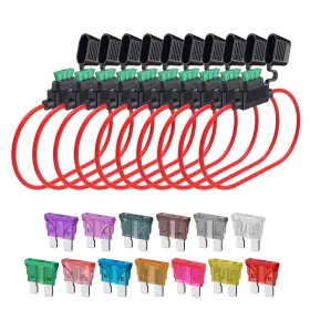 Sim Nat Ea-cfh-b 12 Gauge Fuse Holder Atc/ato Packs In-line W