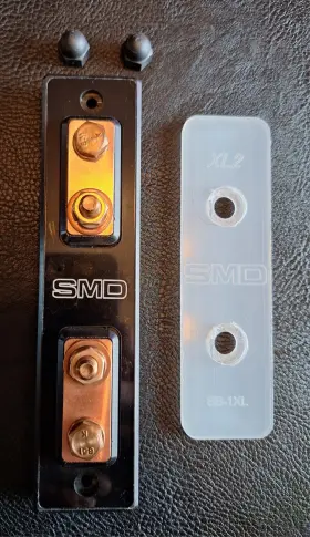 SINGLE-XL2-HSFB-COP COPPER Steve Meade Anl Fuse Holder Block