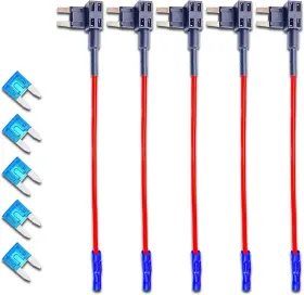 SOQDQ601BL-5PS SODCAY Car Circuit Fuse Inserts Tap Adapter