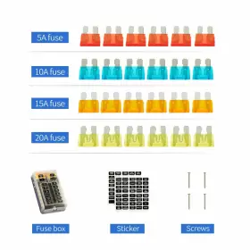 584847910415 SOYOND Fuse Block Led Indicator Damp Cover #3