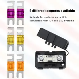 SUVNIE-1239AF SUVNIE Mini Anl Fuse Car Multipack Blade Set #3