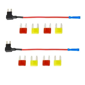 727196739827 TANGYINRD Mini Blade Fuse Holder Tap Car Circuit #3