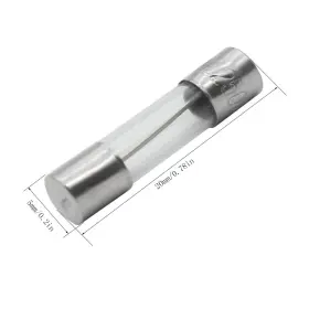 6X30MM TED LELE QBGTFAK Blow Car Glass Tube Fuses Amp Kit #2