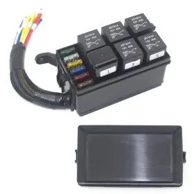 768443356039 TGGKKPARTS Waterproof Fuse Relay Box Car Trailer