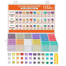 BXSTZ01 TINRBIP Car Fuse Mini Blade Standard Auto Kit