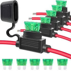 724725891100 TIOOKA Inline Fuse Holder Awg Pack