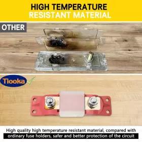 724725897577 TIOOKA Fuse Holder Marine Battery Cover Hig Amp #3