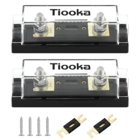 TK-116 TIOOKA Anl Fuse Holder Gauge Awg Block Pac Kit