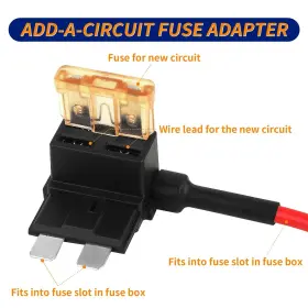 TK-52 TIOOKA Fuse Tap Standard Car Circuit Adapter Holder #2
