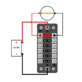 680904909212 TIYANG Circuits Fuse Blocks Volt Box Boat Marine #3