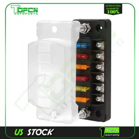 TCA1671030101ASP TOPCN Marine Car Blade Fuse Holder Box Block