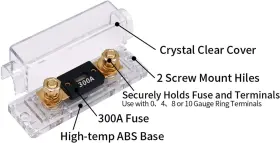 TG-LGF-46 TOPSTRONGGEAR Solid Gauge Anl Fuse Holder #2