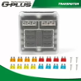 TRANS0721-826 MARINE Car Waterproof Fuse Box Block Holder Led