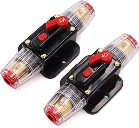 699975473935 TUIJODAIX Breaker Manual Fuse Holder Car Audio
