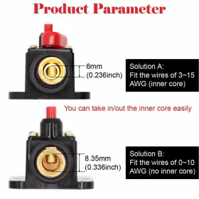 699995390250 TUIJODAIX Audio Inline Circuit Breaker Manual #3